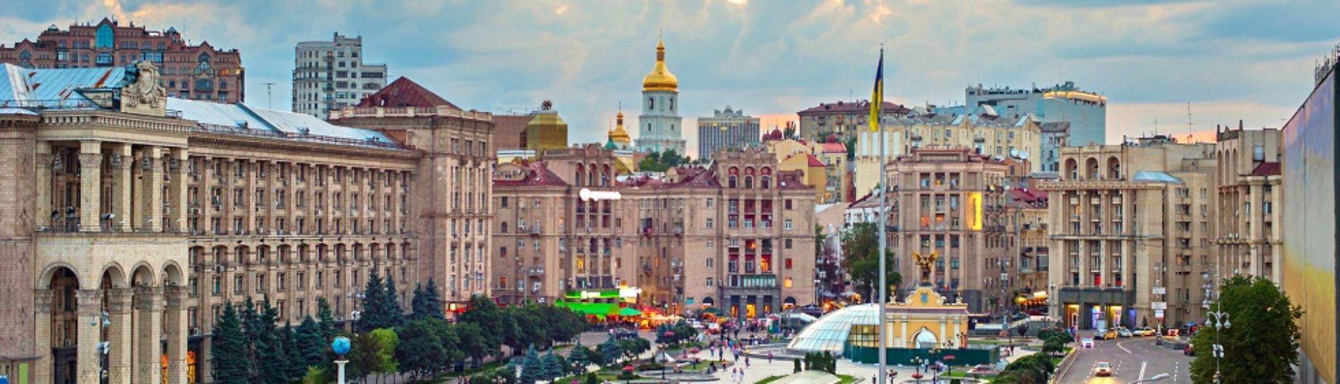 Maidan Nezalezhnosti Square, Kyiv, Ukraine