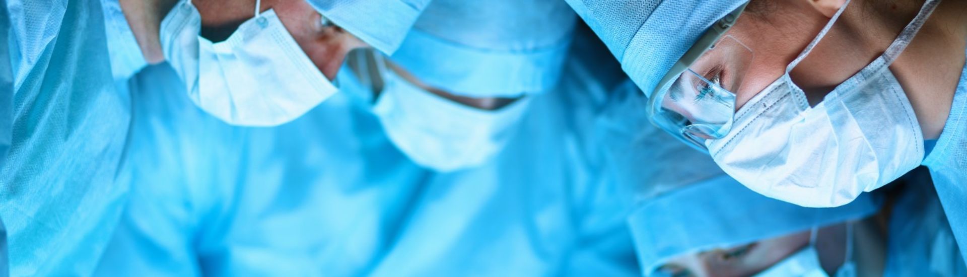 Young surgery team in the operating room