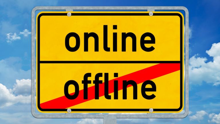 osg8 OrtsSchildGrafik osg – Ortsschild mit der Aufschrift online und offline – 16zu9 g4527