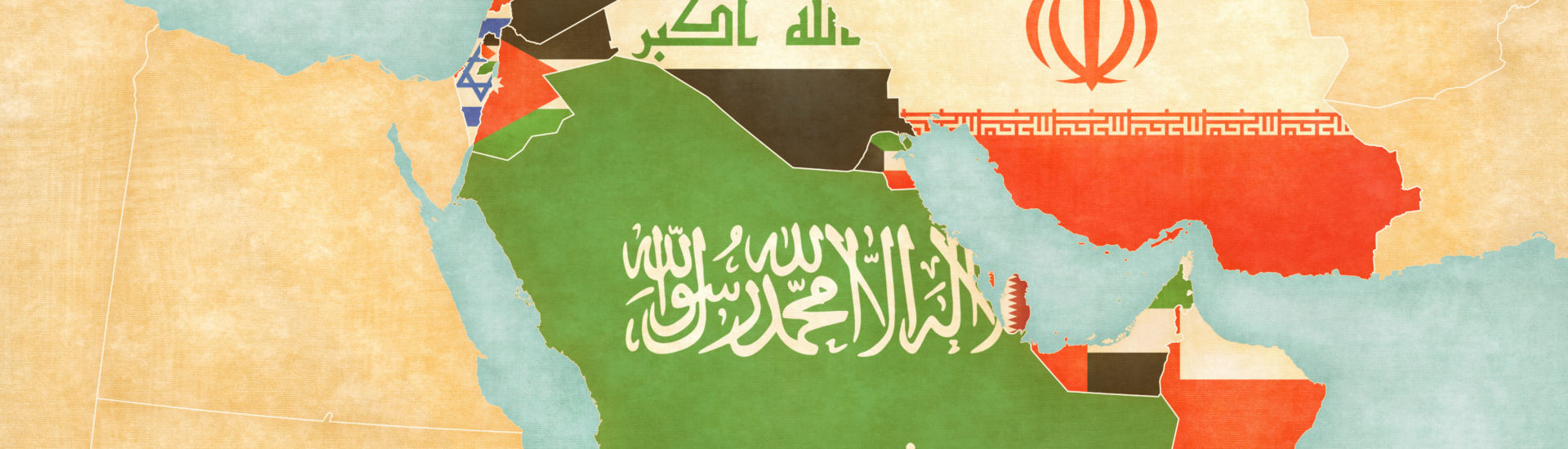 Map of Middle East – Asia – All Countries