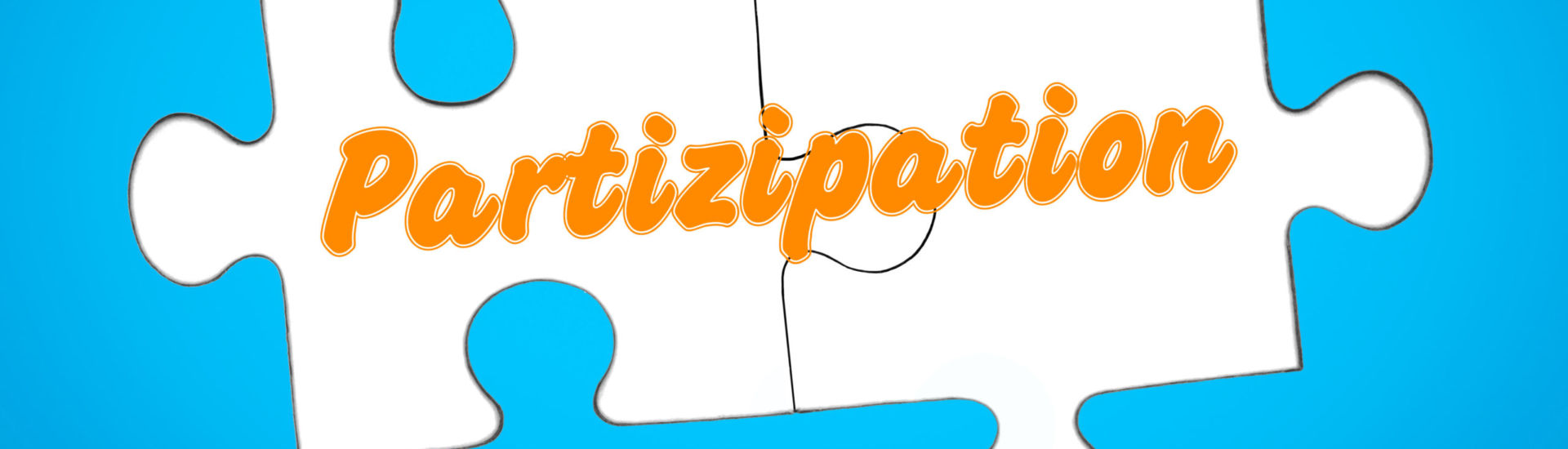 Partizipation auf Puzzleteile