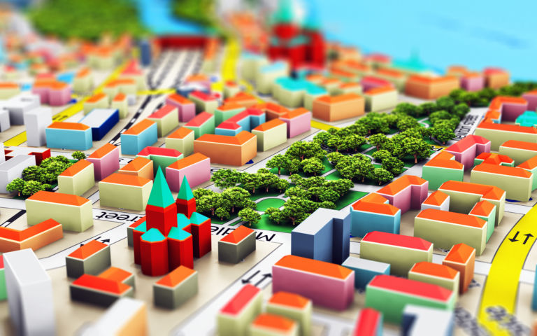 Miniature city