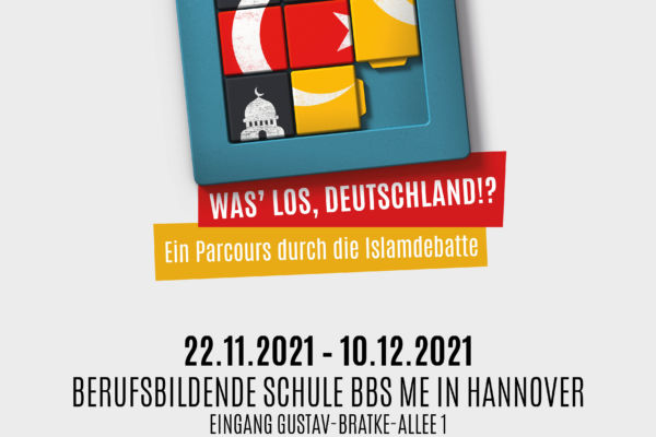 Plakat Ausstellung Was los Deutschland