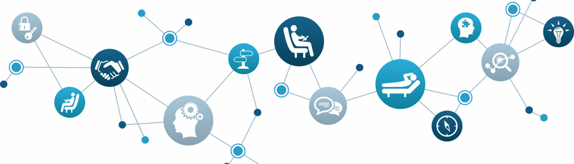 mental health icon concept – psychotherapy / psychiatry / counse