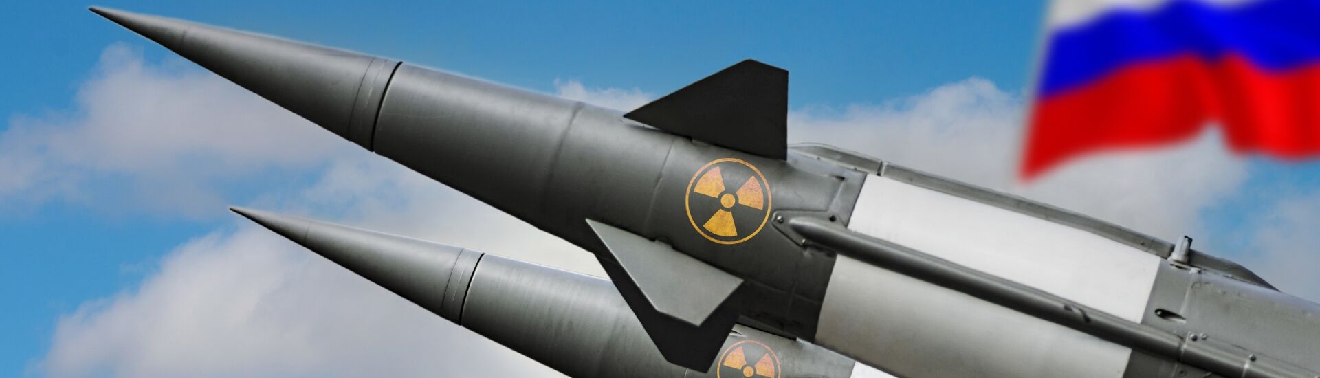 Russian missiles with warheads are ready to launch. missile defe