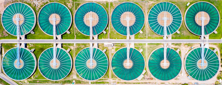 Tap water purification plant. Recirculation solid contact Clarif