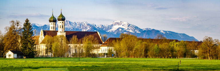 famous benediktbeuern monastery in bavaria