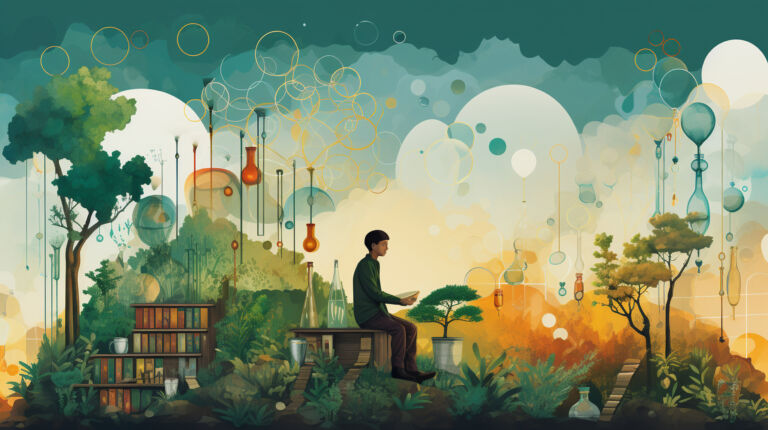 A thought-provoking illustration of science as a catalyst for economic growth and poverty reduction