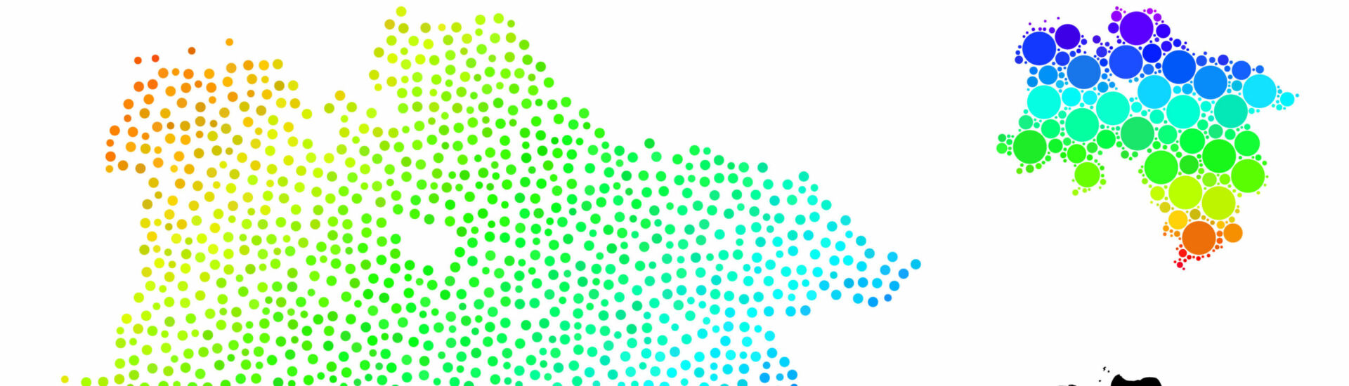 Vector Spectrum Gradient Dot Map of Lower Saxony State