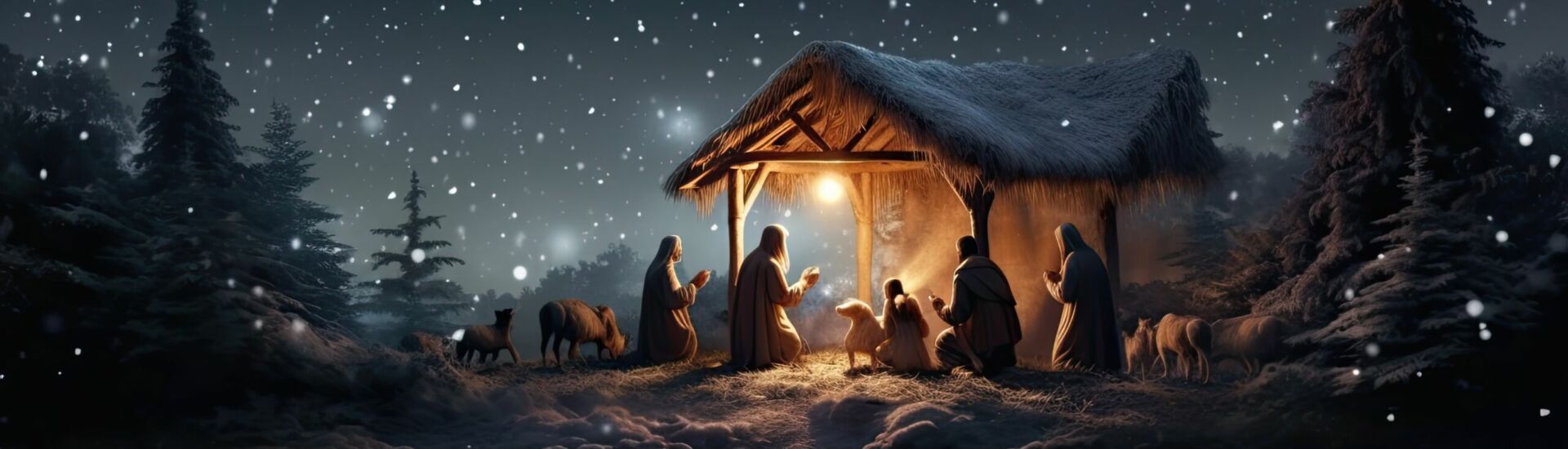 Nativity scene, christian Christmas