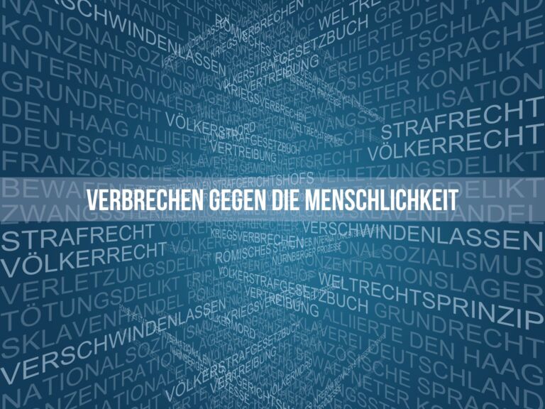 Verbrechen gegen die Menschlichkeit