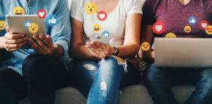 Likes on social media