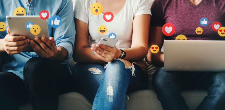 Likes on social media