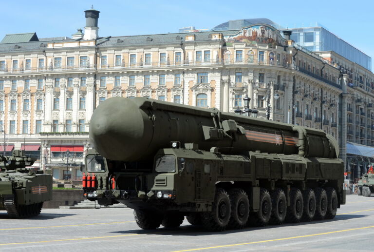 The „Topol-M“ (SS-27 „Sickle B“) intercontinental ballistic nuclear missile complex strategic purpose.