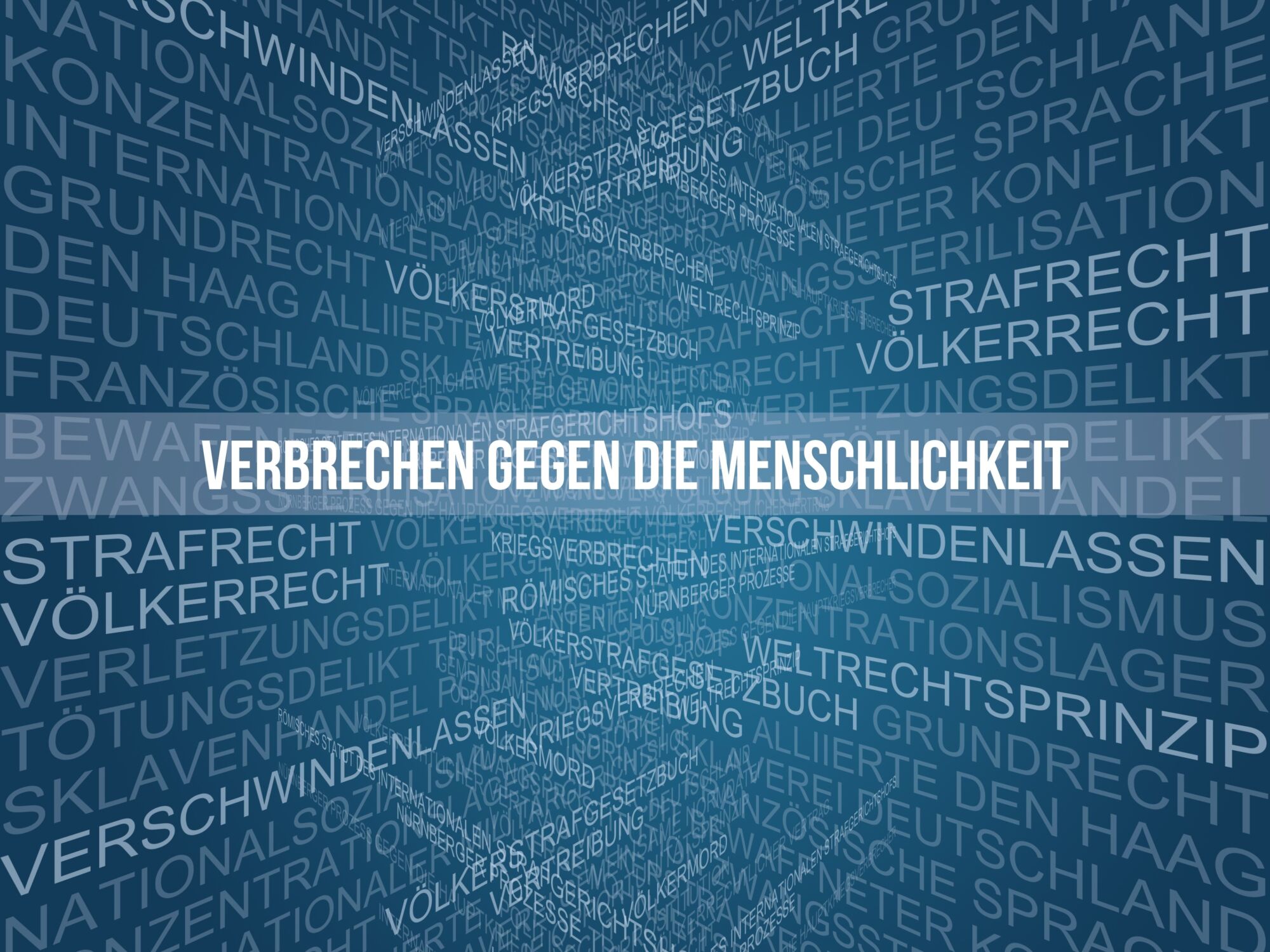 Verbrechen gegen die Menschlichkeit